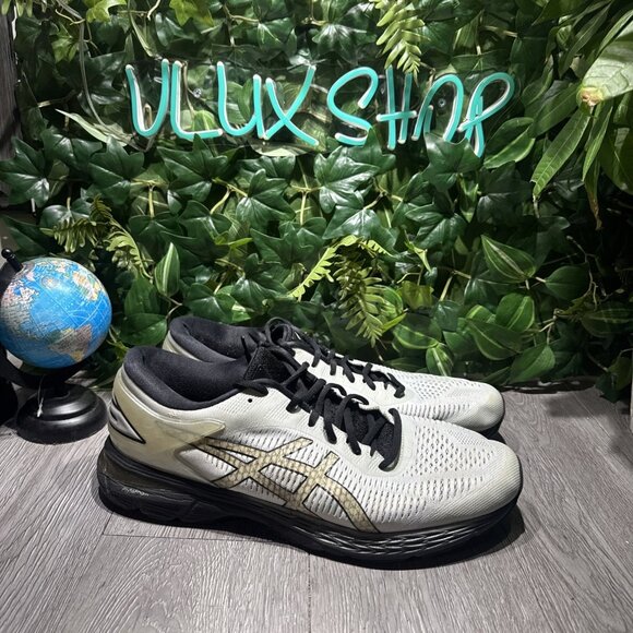 ASICS Shoes Men Size 14 Gel-Kayano 25 Gray Casual Running Training Neutral main image 5